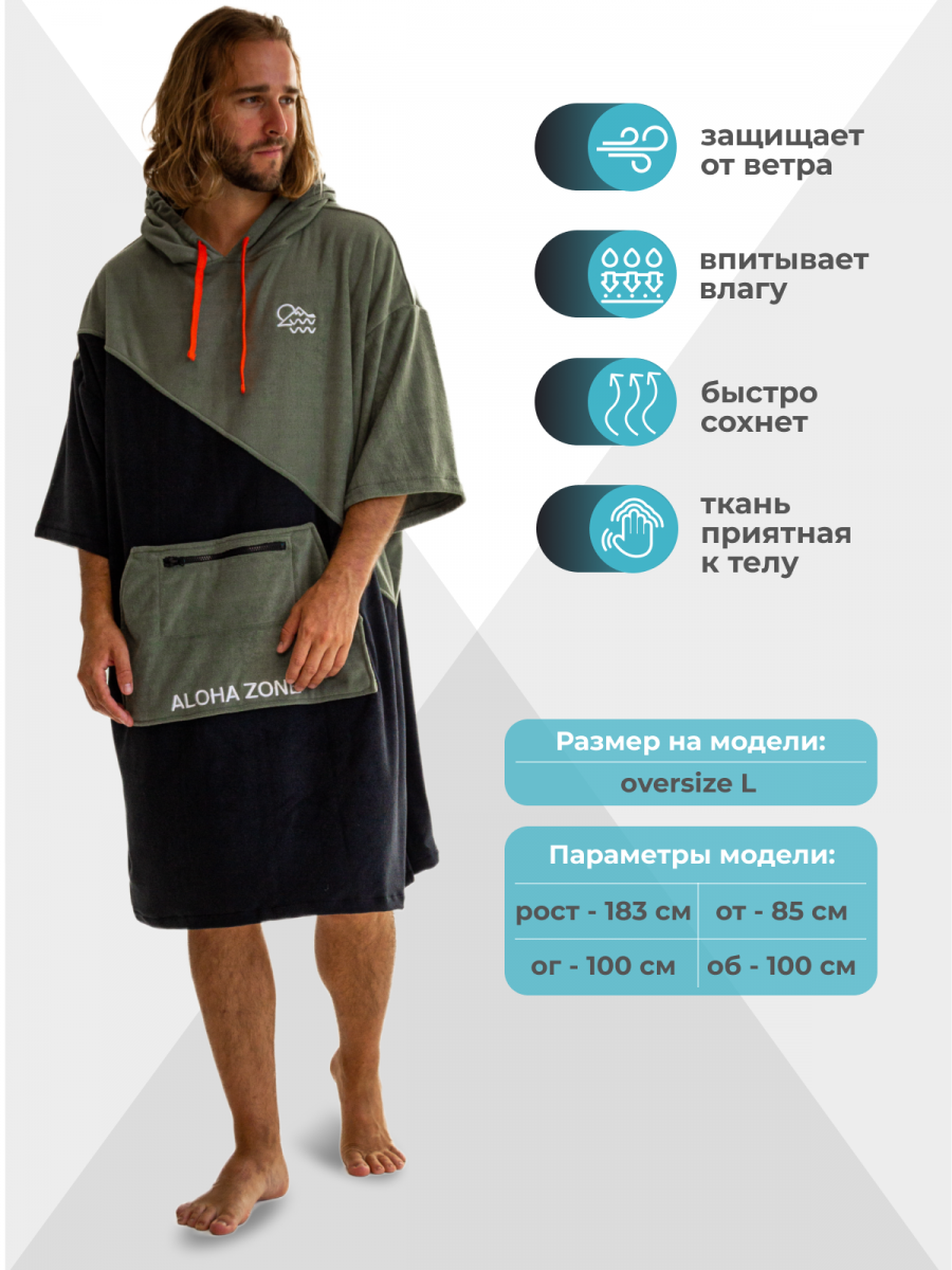 Пончо для серфинга Surf Cozy