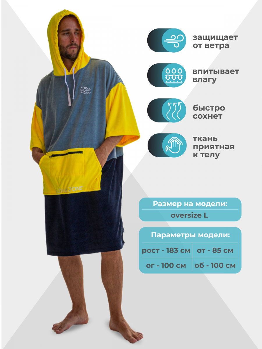 Пончо для серфинга Surf Cozy
