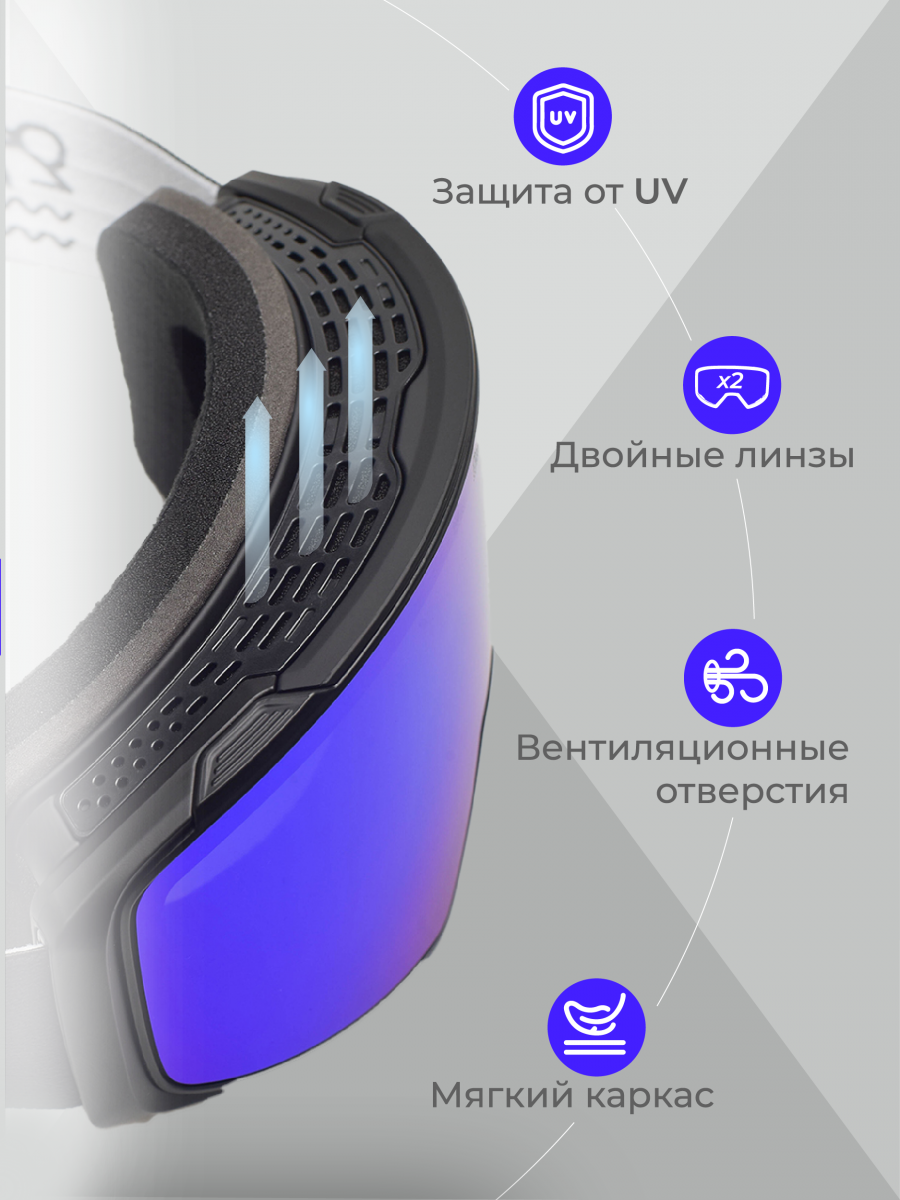 Маска горнолыжная Frost Vision